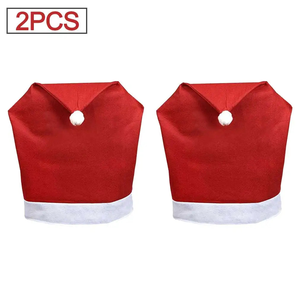 Christmas Chair Cover - Christmas Dining Party Santa Claus Decoration