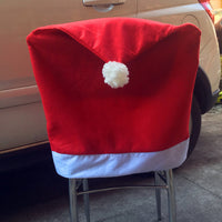 Christmas Chair Cover - Christmas Dining Party Santa Claus Decoration