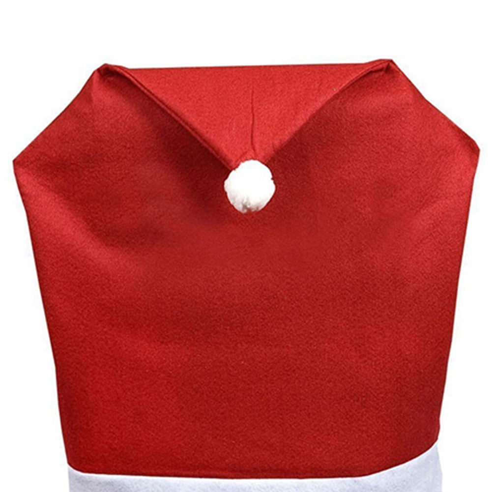 Christmas Chair Cover - Christmas Dining Party Santa Claus Decoration