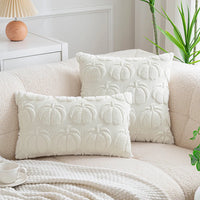 Pumpkin Throw Pillow Cover/Pillowcase Autumn Theme Beautiful and Comfy (PILLOW INSERTS NOT INCLUDED)