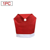 Christmas Chair Cover - Christmas Dining Party Santa Claus Decoration