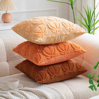 Pumpkin Throw Pillow Cover/Pillowcase Autumn Theme Beautiful and Comfy (PILLOW INSERTS NOT INCLUDED)