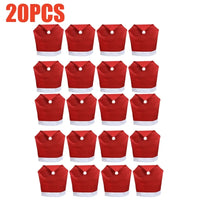 Christmas Chair Cover - Christmas Dining Party Santa Claus Decoration