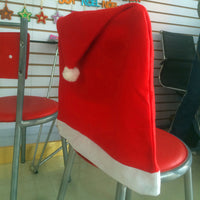 Christmas Chair Cover - Christmas Dining Party Santa Claus Decoration