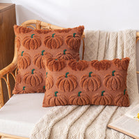 Pumpkin Throw Pillow Cover/Pillowcase Autumn Theme Beautiful and Comfy (PILLOW INSERTS NOT INCLUDED)
