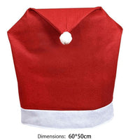Christmas Chair Cover - Christmas Dining Party Santa Claus Decoration
